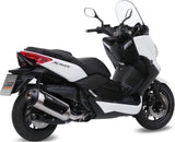Terminale Di Scarico Non Catalizzato E Con Omologazione Suono Urban Inox - Mivv Compatibile Con Yamaha X-Max 400 (2013-2016)