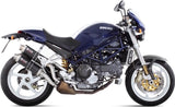 Dual Exhaust System With Sound Certification Gp Carbon - Mivv Compatible With Ducati Monster S2R 800 (2005-2007)