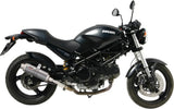 Doppio Terminale Di Scarico Non Catalizzato Con Omologazione Suono Oval Inox - Mivv Compatibile Con Ducati Monster 695 (2006-2008)