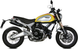 Dual Exhaust System With Sound Certification Gppro Steel Black - Mivv Compatible With Ducati Scrambler 1100 (2018-2020)