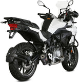 Terminale Di Scarico Con Omologazione Suono Oval Carbonio Carbonio - Mivv Compatibile Con Benelli Trk 502 (2017-2024)