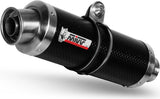 Exhaust Tip With Noise Certification Gp Carbon - Mivv Compatible With Triumph Speed Triple (2016-2017)