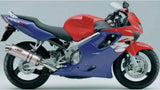 Terminale Di Scarico Con Omologazione Suono Oval Inox - Mivv Compatibile Con Honda Cbr 600 F (1999-2000)