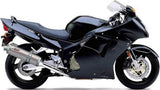 Doppio Terminale Di Scarico Non Catalizzato Con Omologazione Suono Oval Titanio - Mivv Compatibile Con Honda Cbr 1100 Xx (1997-2006)