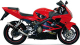 Terminale Di Scarico Catalizzato E Con Omologazione Suono Gp Inox Nero - Mivv Compatibile Con Honda Cbr 600 Fs (2001-2003)