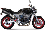 Terminale Di Scarico Catalizzato E Con Omologazione Suono Oval Carbonio Carbonio - Mivv Compatibile Con Honda Hornet 600 (2003-2006)