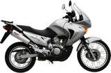 Terminale Di Scarico Non Catalizzato E Con Omologazione Suono Oval Inox - Mivv Compatibile Con Honda Xlv 650 Transalp (2000-2004)
