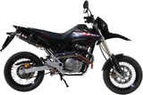 Doppio Terminale Di Scarico Con Omologazione Suono Gp Carbonio - Mivv Compatibile Con Honda Fmx 650 (2005-2006)
