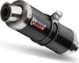 Terminale Di Scarico Con Omologazione Suono Gp Inox Nero - Mivv Compatibile Con Honda Cbr 1000 Rr (2008-2013)