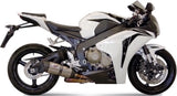 Terminale Di Scarico Non Catalizzato E Con Omologazione Suono Suono Inox Carbonio - Mivv Compatibile Con Honda Cbr 1000 Rr (2008-2013)