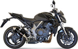 Exhaust Tip With Noise Certification Gp Steel Black - Mivv Compatible With Honda Cb 1000 R (2008-2017)