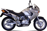 Terminale Di Scarico Con Omologazione Suono Oval Carbonio Carbonio - Mivv Compatibile Con Honda Xl 125 Varadero (2007-2011)