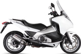 Terminale Di Scarico Con Omologazione Suono Suono Inox Carbonio - Mivv Compatibile Con Honda Nc 700 S (2012-2014)