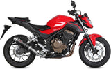 Exhaust Tip With Noise Certification Gp Carbon - Mivv Compatible With Honda Cb 500 F (2016-2018)