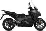 Terminale Di Scarico Con Omologazione Suono Suono Inox Nero Carbonio - Mivv Compatibile Con Honda Nc 750 X (2016-2022)
