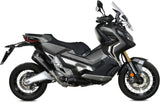 Terminale Di Scarico Con Omologazione Suono Delta Race Inox Nero Carbonio - Mivv Compatibile Con Honda X-Adv 750 (2017-2024)