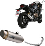 Impianto Di Scarico Completo Catalizzato E Con Omologazione Suono Gppro Titanio - Mivv Compatibile Con Honda Cbr 650 R (2019-2023)