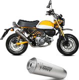 Impianto Di Scarico Completo Non Catalizzato E Con Omologazione Suono X-M1 Titanio - Mivv Compatibile Con Honda Monkey (2018-2024)