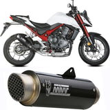 Terminale Di Scarico Con Omologazione Suono Gppro Carbonio - Mivv Compatibile Con Honda Cb 750 Hornet (2023-2024)