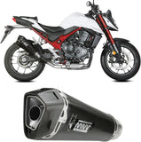 Terminale Di Scarico Con Omologazione Suono Delta Race Carbonio Carbonio - Mivv Compatibile Con Honda Cb 750 Hornet (2023-2024)