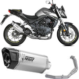 Impianto Di Scarico Completo Non Catalizzato E Con Omologazione Suono Sr-1 Inox - Mivv Compatibile Con Honda Cb 750 Hornet (2023-2024)