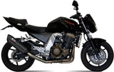 Terminale Di Scarico Con Omologazione Suono Suono Inox Nero Carbonio - Mivv Compatibile Con Kawasaki Z 750 (2004-2006)