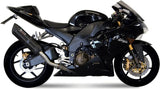 Terminale Di Scarico Con Omologazione Suono Suono Inox Nero Carbonio - Mivv Compatibile Con Kawasaki Zx-10R (2004-2005)