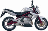 Terminale Di Scarico Non Catalizzato E Con Omologazione Suono X-Cone Inox - Mivv Compatibile Con Kawasaki Er-6 N (2005-2011)