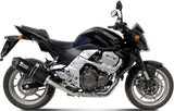 Terminale Di Scarico Catalizzato E Con Omologazione Suono Oval Carbonio Carbonio - Mivv Compatibile Con Kawasaki Z 750 (2007-2014)
