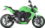 Doppio Terminale Di Scarico Con Omologazione Suono Gp Carbonio - Mivv Compatibile Con Kawasaki Z 1000 (2007-2009)