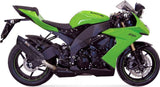 Terminale Di Scarico Con Omologazione Suono Suono Inox Nero Carbonio - Mivv Compatibile Con Kawasaki Zx-10R (2008-2010)