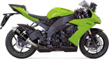Terminale Di Scarico Con Omologazione Suono Gp Inox Nero - Mivv Compatibile Con Kawasaki Zx-10R (2008-2010)