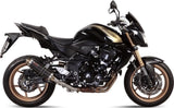 Terminale Di Scarico Catalizzato E Con Omologazione Suono Gp Carbonio - Mivv Compatibile Con Kawasaki Z 750 R (2011-2014)