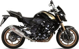 Terminale Di Scarico Catalizzato E Con Omologazione Suono Oval Inox - Mivv Compatibile Con Kawasaki Z 750 R (2011-2014)