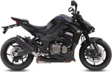 Doppio Terminale Di Scarico Con Omologazione Suono Suono Inox Nero Carbonio - Mivv Compatibile Con Kawasaki Z 1000 (2014-2020)