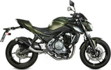 Impianto Di Scarico Completo Catalizzato E Con Omologazione Suono Gppro Inox Nero - Mivv Compatibile Con Kawasaki Z 650 (2017-2023)