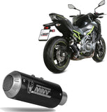 Exhaust Tip With Noise Certification Mk3 Carbon - Mivv Compatible With Kawasaki Z 900 (2017-2019)