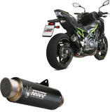 Terminale Di Scarico Con Omologazione Suono Gppro Inox Nero - Mivv Compatibile Con Kawasaki Z 900 (2017-2024)