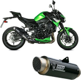 Terminale Di Scarico Con Omologazione Suono Gppro Carbonio - Mivv Compatibile Con Kawasaki Z 900 (2020-2024)