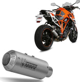 Exhaust Tip With Noise Certification Mk3 Stainless Steel - Mivv Compatible With Ktm Duke 1290 (2014-2019)