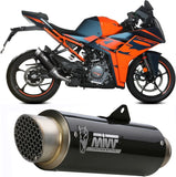 Terminale Di Scarico Con Omologazione Suono Gppro Carbonio - Mivv Compatibile Con Ktm Rc 390 (2021-2024)