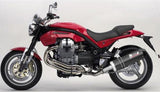 Non-Catalytic Exhaust Tip With Sound Certification Oval Carbon Carbon - Mivv Compatible With Moto Guzzi Griso 1200 (2007-2016)