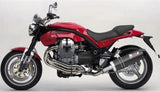 Terminale Di Scarico Catalizzato E Con Omologazione Suono Oval Carbonio Carbonio - Mivv Compatibile Con Moto Guzzi Griso 1100 (2006-2011)