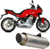 Terminale Di Scarico Con Omologazione Suono Gppro Titanio - Mivv Compatibile Con Moto Guzzi V 100 Mandello 1000 (2022-2024)