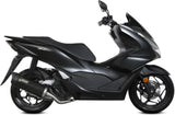 Impianto Di Scarico Completo Non Catalizzato E Con Omologazione Suono Mover Inox Nero - Mivv Compatibile Con Honda Pcx 125 (2021-2024)