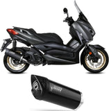 Impianto Di Scarico Completo Catalizzato E Con Omologazione Suono Mover Inox Nero - Mivv Compatibile Con Yamaha X-Max 125 (2021-2024)