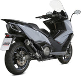 Catalytic Exhaust Tip With Sound Certification Gppro Carbon - Mivv Compatible With Kymco Ak 550 (2017-2020)