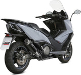 Terminale Di Scarico Catalizzato E Con Omologazione Suono Gppro Carbonio - Mivv Compatibile Con Kymco Ak 550 (2017-2020)