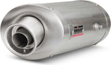 Terminale Di Scarico Con Omologazione Suono Oval Inox - Mivv Compatibile Con Honda Cbr 1000 Rr (2006-2007)