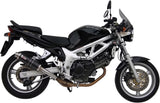 Terminale Di Scarico Con Omologazione Suono Gp Carbonio - Mivv Compatibile Con Suzuki Sv 650 (1999-2002)